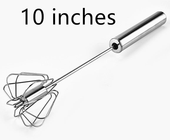 Stainless Steel Semi Automatic Egg Beater Kitchen Tools Hand Held