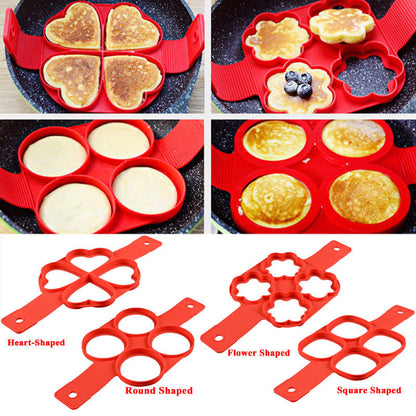 Silicone Egg Mold for Perfect Eggs and Pancakes